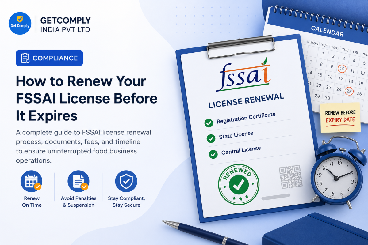 How to Renew Your FSSAI License Before It Expires